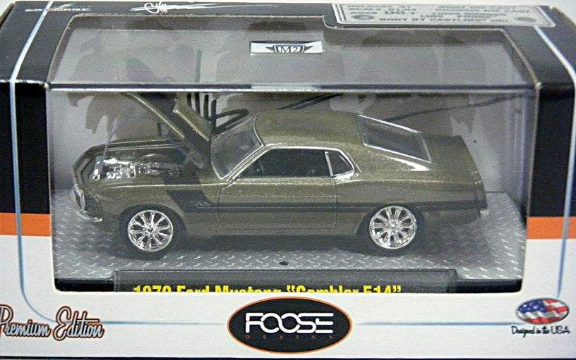 M2 Machines Foose Design - 1970 Ford Mustang  - Gambler 514