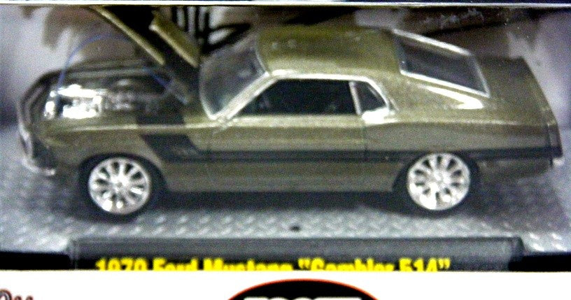 M2 Machines Foose Design - 1970 Ford Mustang  - Gambler 514