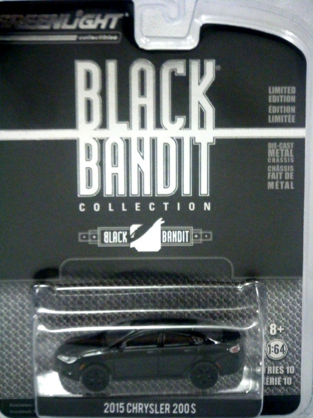 Greenlight Black Bandit - Chrysler 200 S Sedan