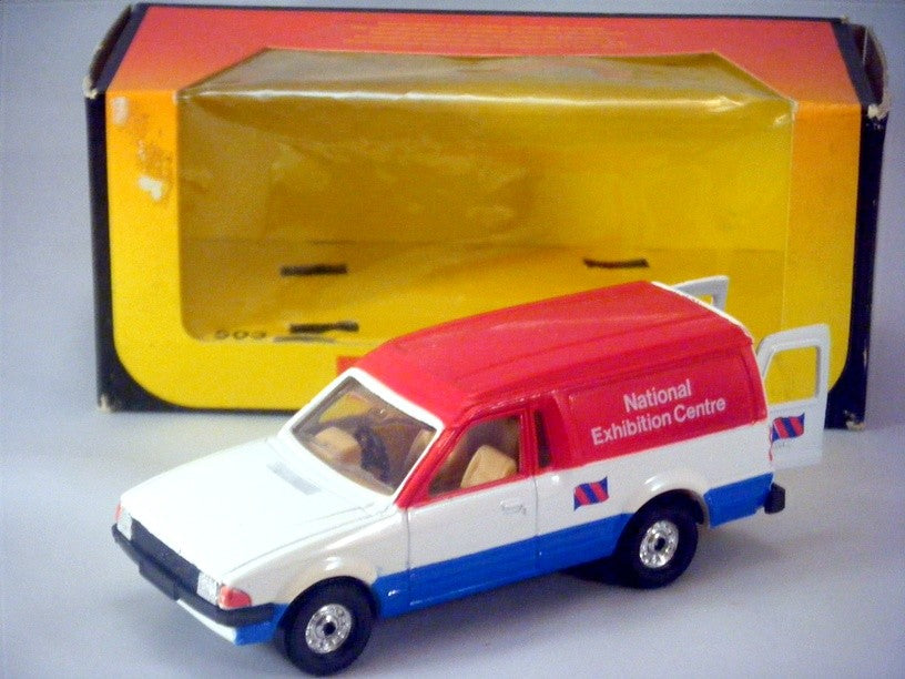 Corgi Ford Escort Van - National Exibition Centre