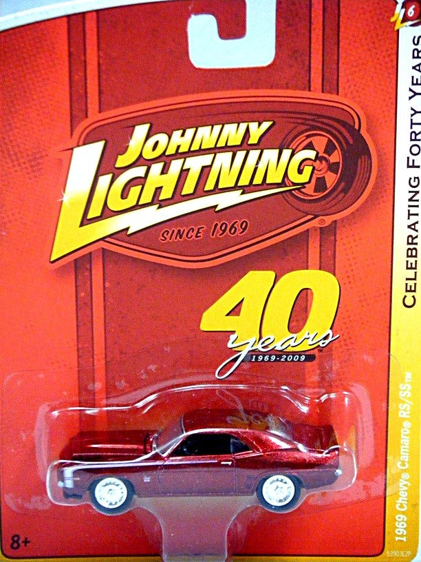 Johnny Lightning 40th Anniversary R-6 1969 Chevrolet Camaro RS/SS