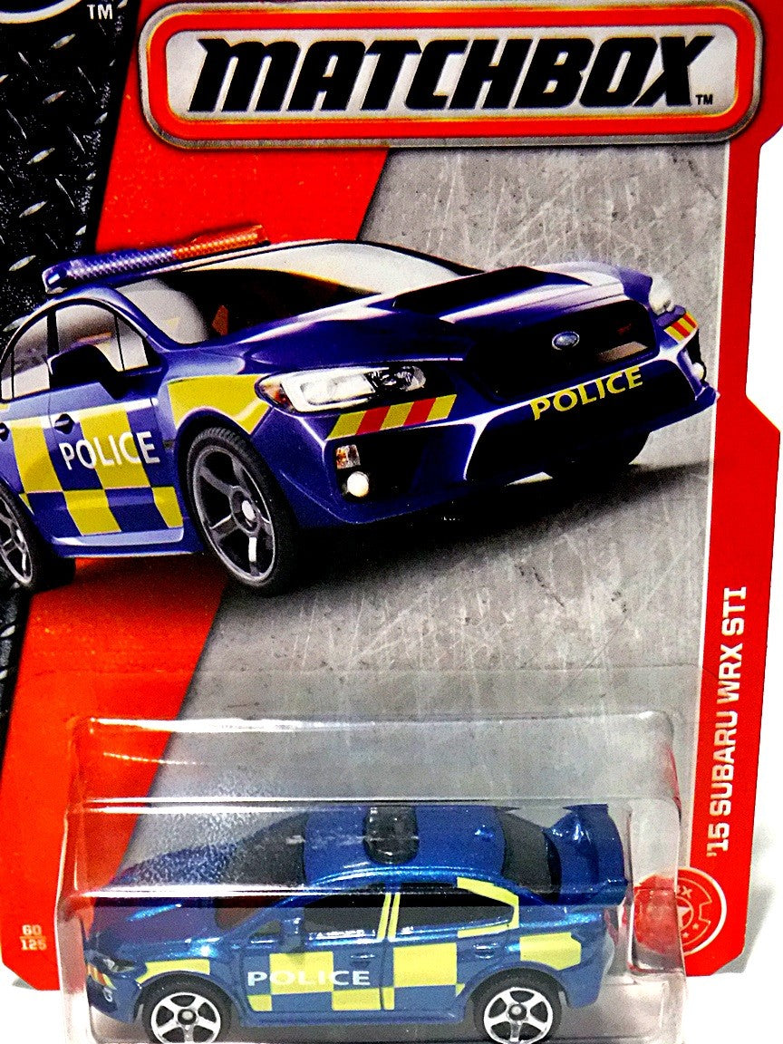 Matchbox Subaru WRX Police Car
