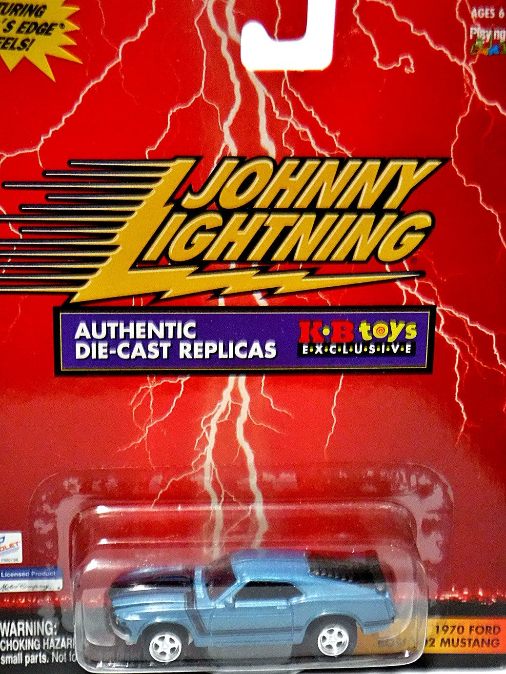 Johnny Lightning KB Toys Exclusive Series - 1970 Ford Mustang Boss 302