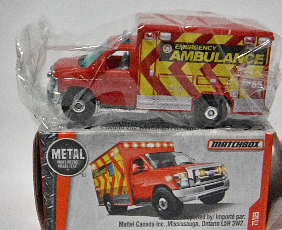 Matchbox - Ford E-350 EMT Ambulance