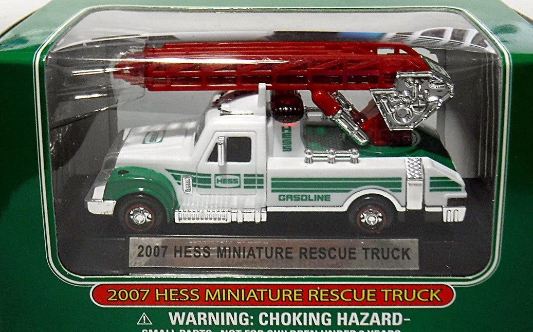 Hess - 2007 Miniature Hess Fire Rescue Truck  