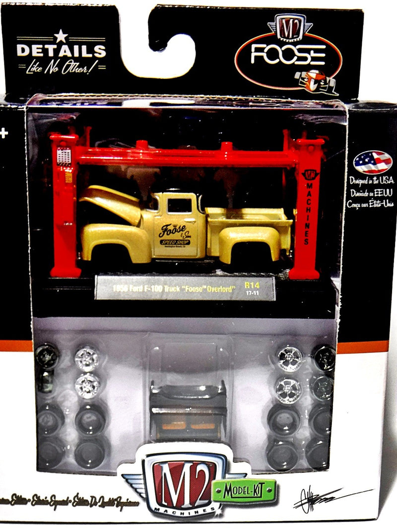 M2 Machines Model Kits  Foose Design - 1956 Ford F-100 "Foose Overlord"