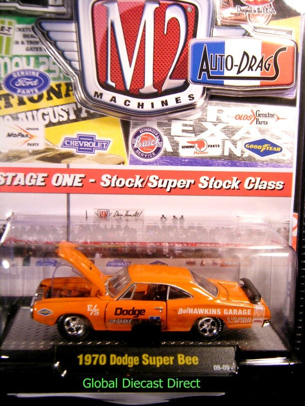 M2 Machines Auto Drags NHRA 1970 Dodge Super Bee - MOPAR