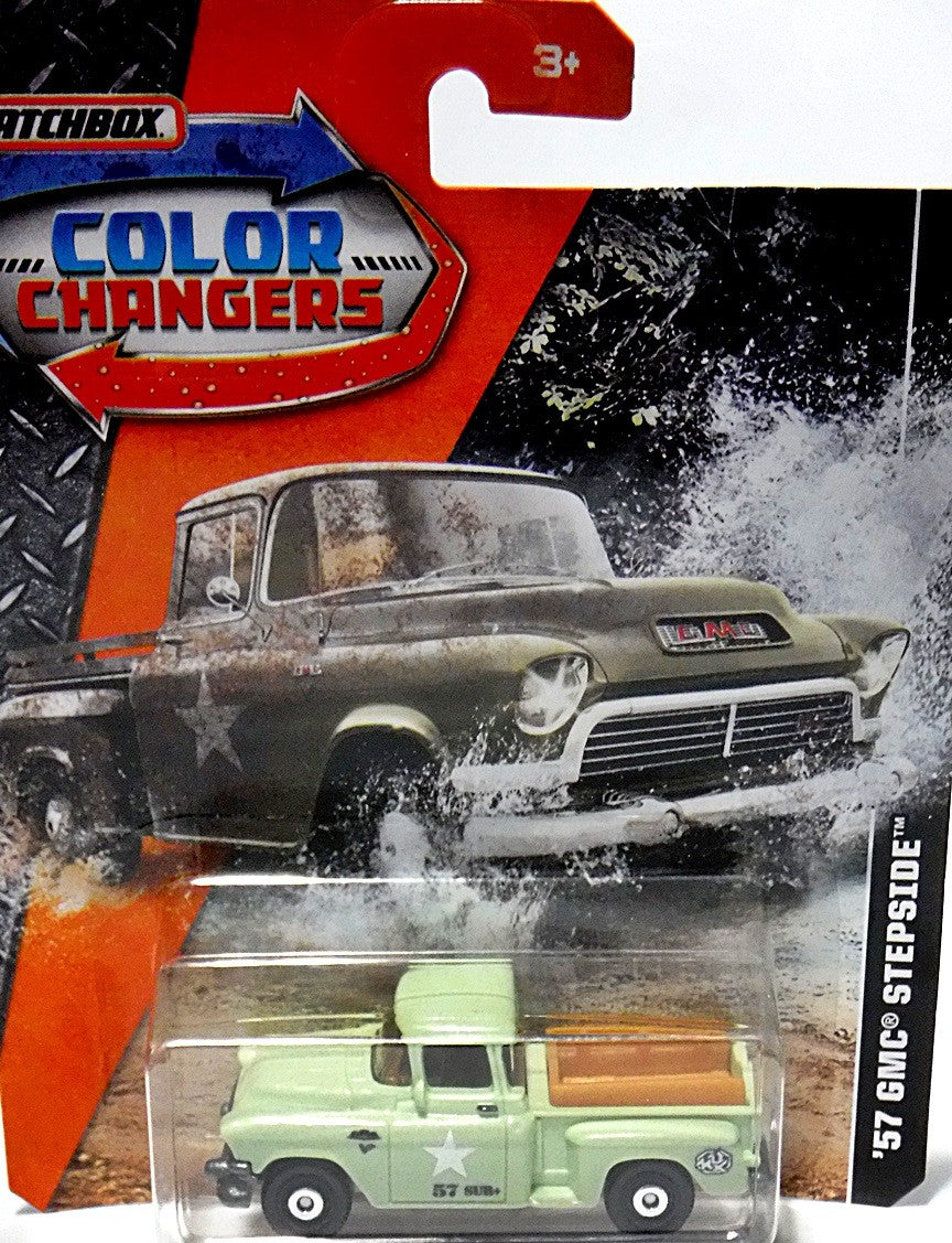 Matchbox - Color Changers - 1957 Chevrolet Stepside Pickup Truck