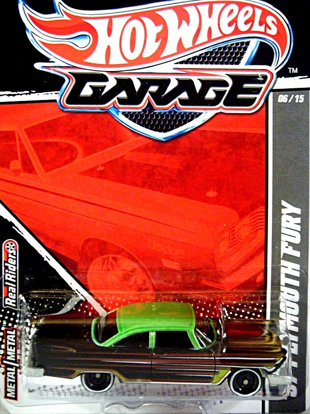 Hot Wheels Garage - 1957 Plymouth Fury