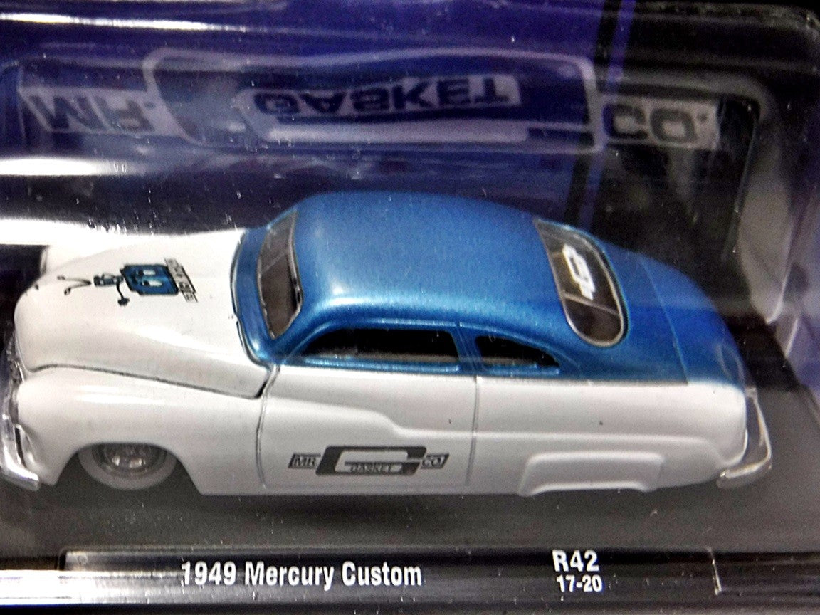 M2 Machines Drivers - 1949 Mercury Mr Gasket Custom Lead Sled  