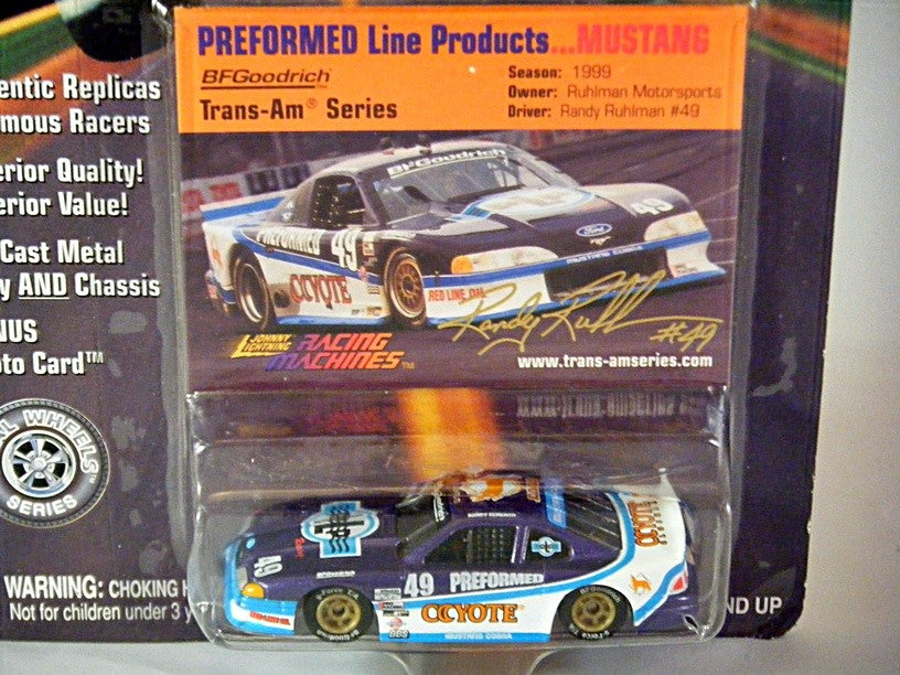 Johnny Lightning Ford Mustang Trans Am Series Race Car