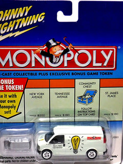 Johnny Lightning Monopoly Electric Company GMC Savana Van