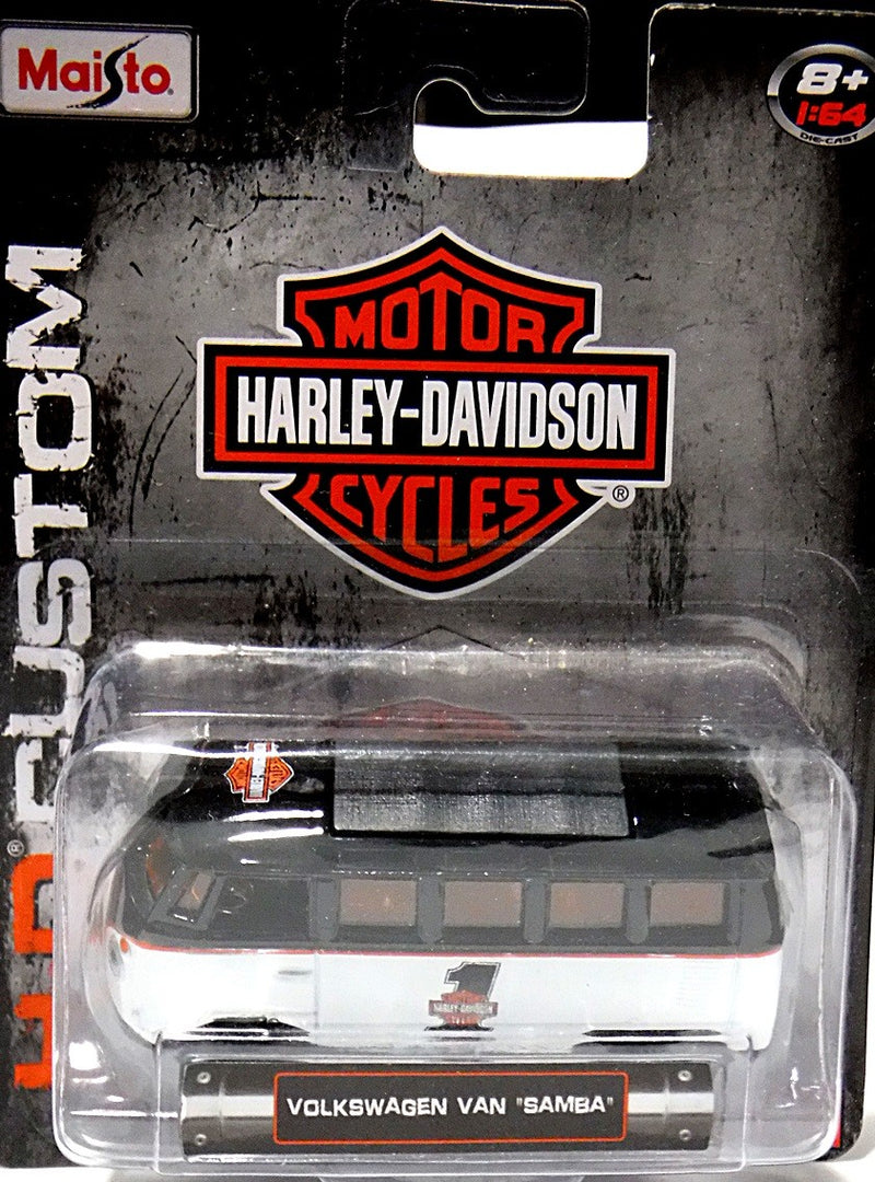 Maisto Harley Davidson Customs - Volkswagen Samba Bus