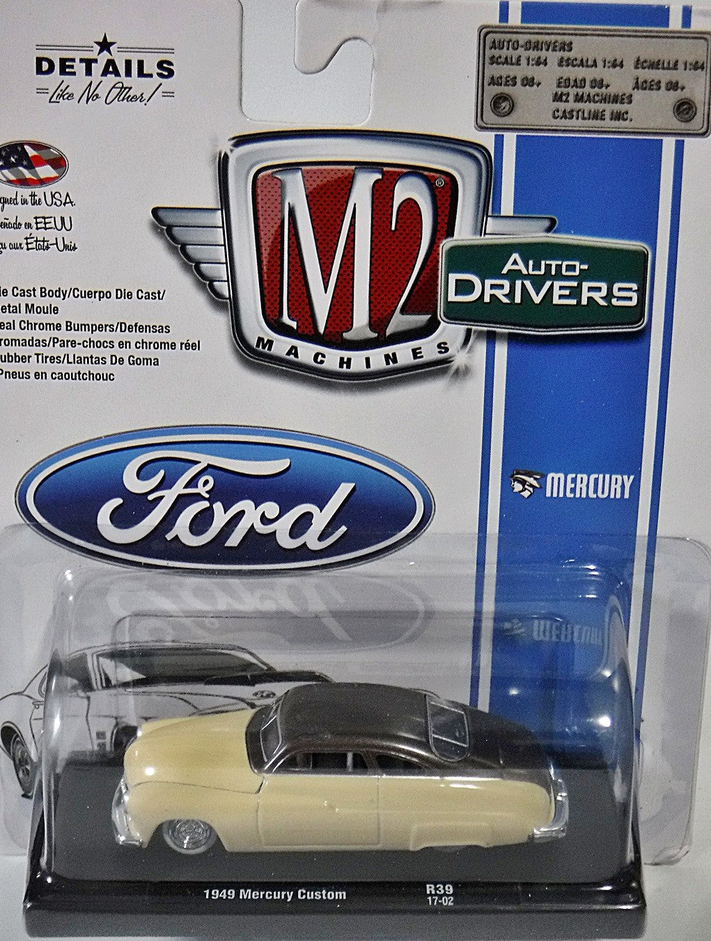 M2 Machines - Drivers - 49 Custom Merc Lead Sled