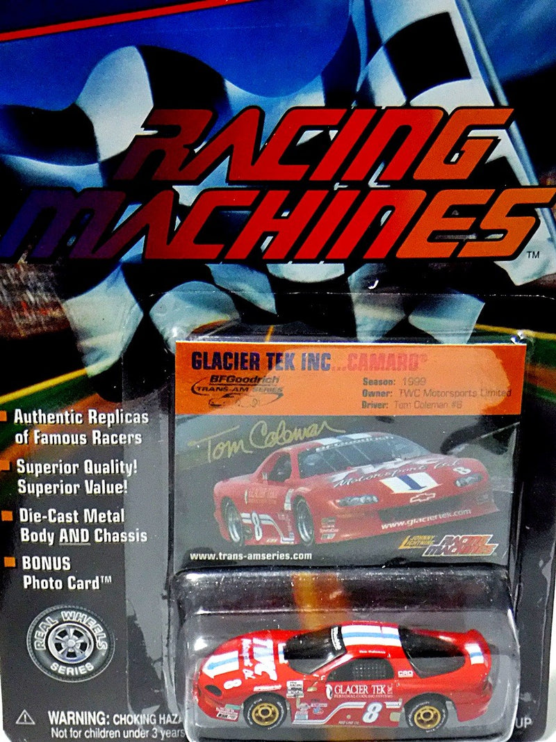 Johnny Lightning Racing Machines -  Glacier Tek Trams Am Series Chevrolet Camaro