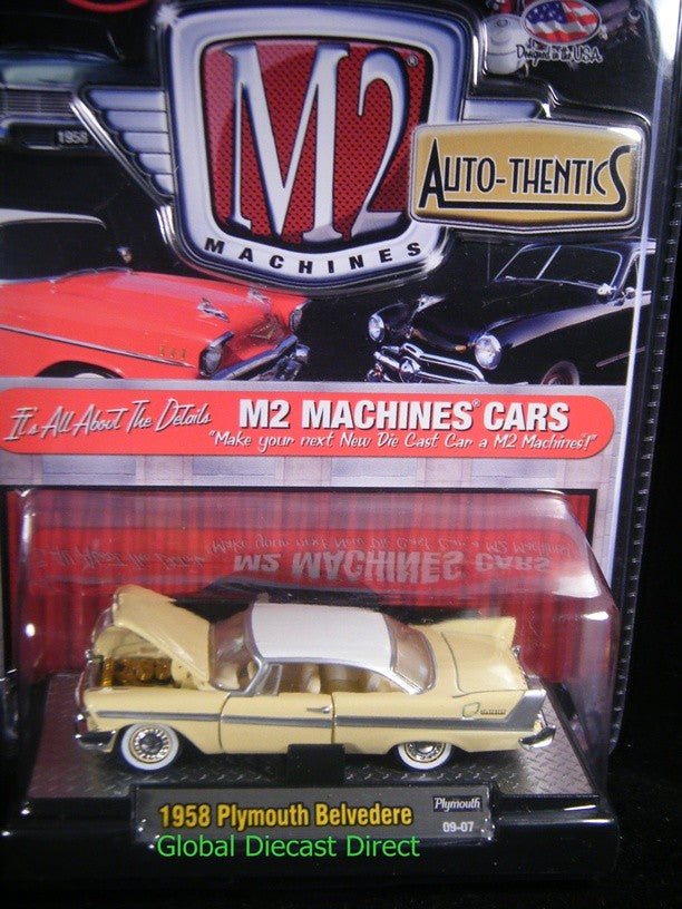 M2 Machines 1958 Plymouth Belvedere