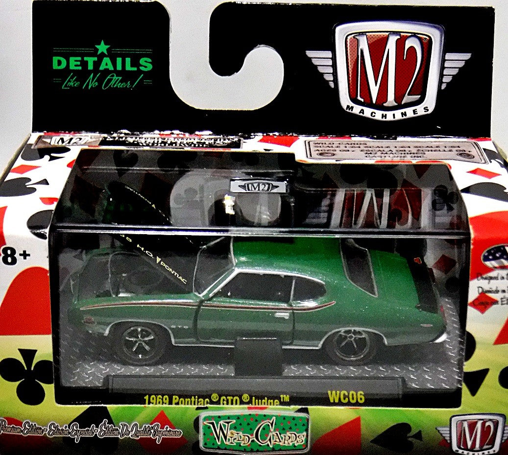 M2 Machines - Wild Cards - 1969 Pontiac GTO Judge