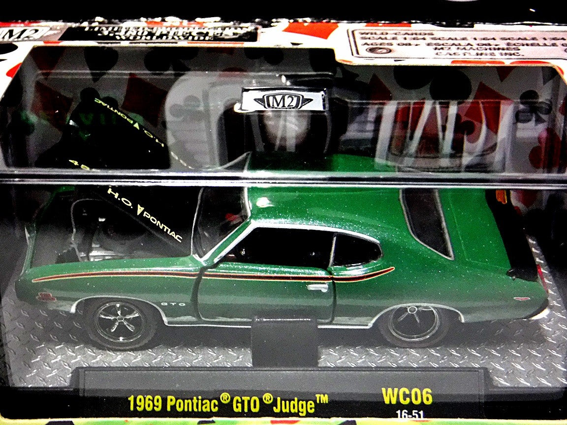 M2 Machines - Wild Cards - 1969 Pontiac GTO Judge