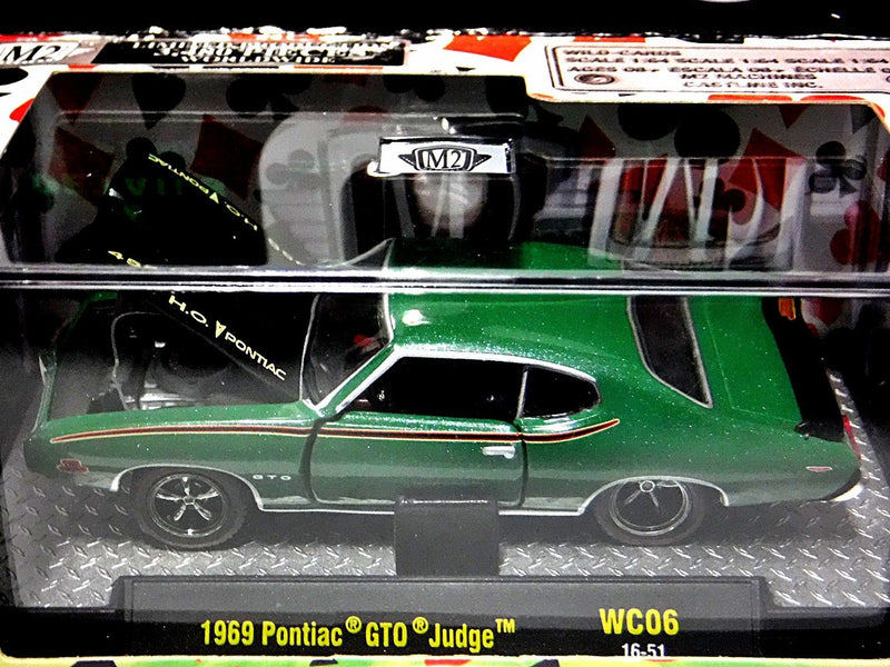 M2 Machines - Wild Cards - 1969 Pontiac GTO Judge