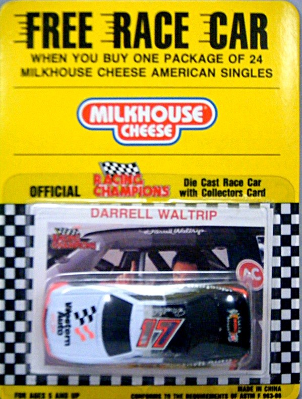 Milkhouse Cheese - Darrell Waltrip NASCAR Western Auto Stock Car