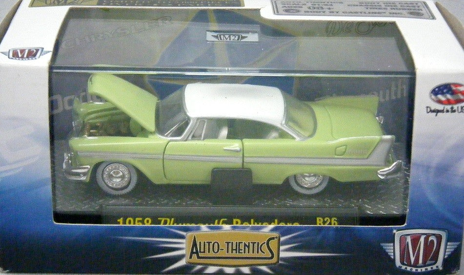 M2 Machines 1958 Plymouth Belvedere