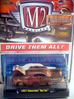 M2 Machines Auto-Projects 1957 Chevrolet Bel Air Hardtop Barn Find