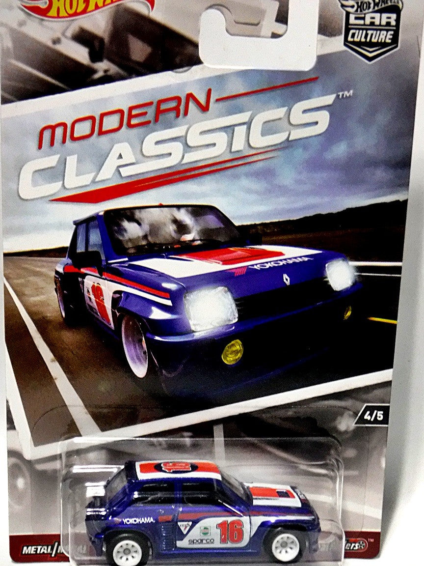 Hot Wheels Car Culture - Modern Classics - Renault 5 Turbo