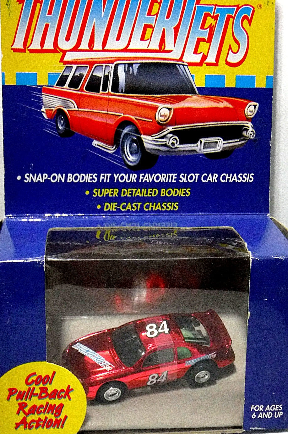 Johnny Lightning ThunderJet 500 - Thunderbird NASCAR Stock Car
