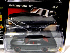 Johnny Lightning Street Freaks - Blacked Out - 1968 Chevy Nova SS