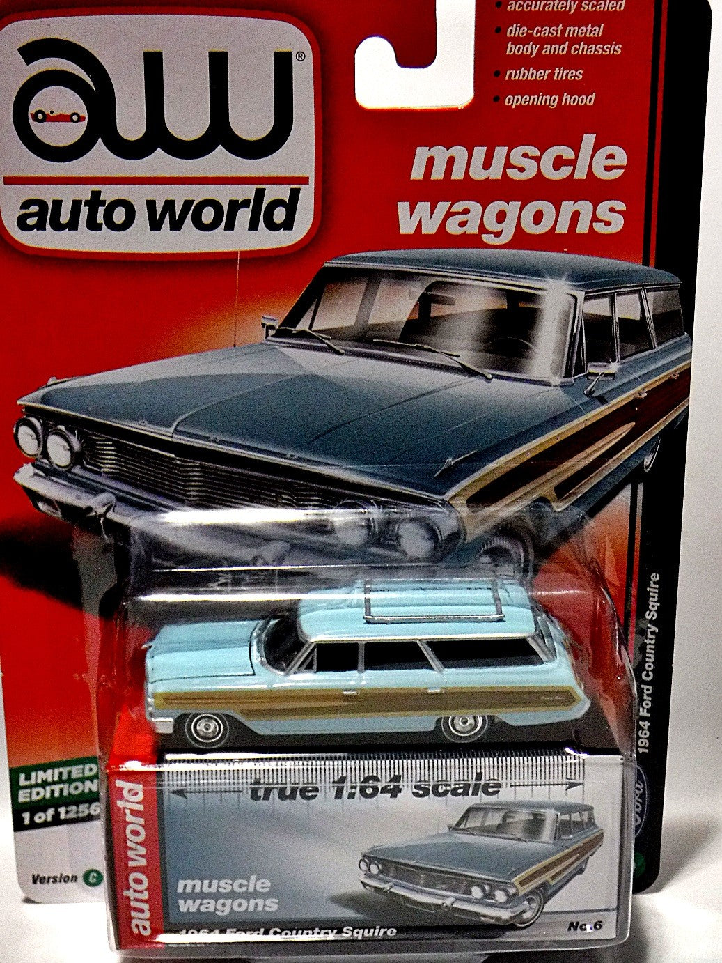 Auto World - 1964 Ford Country Squire Station Wagon