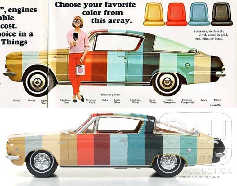 Auto World - 1965 Plymouth "Brochure" Barracuda