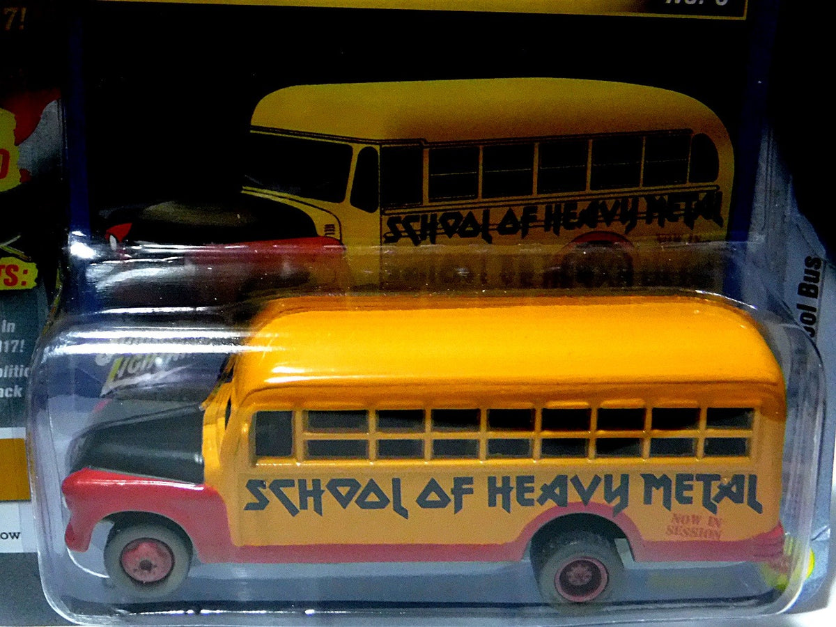 Johnny Lightning Street Freaks - Demolition Derby - 1957 Chevrolet School Bus