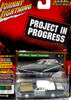 Johnny Lightning Street Freaks - Projects In Progress - 1969 Chevy Impala Convertible