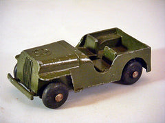 Tootsietoy - 1950 Army Jeep CJ3