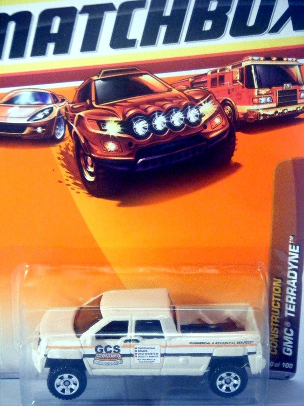 Matchbox GMC Terradyne Concrete Services Truck