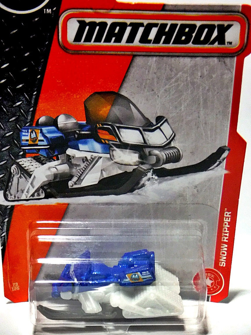 Matchbox - Snow Ripper - Snowmobile
