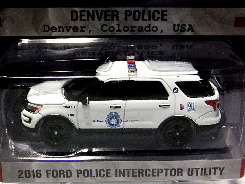 Greenlight - Hot Pursuit - Denver Police Ford Police Interceptor Utility