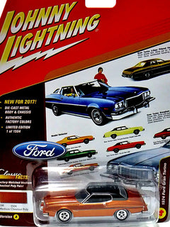 Johnny Lightning Classic Gold - 1974 Ford Grand Torino