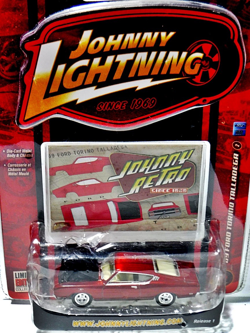Johnny Lightning - Johnny Retro - 1969 Ford Torino Talladega