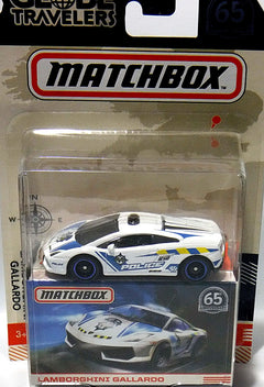 Matchbox Globe Travelers - Lamborghini Gallardo Police Car