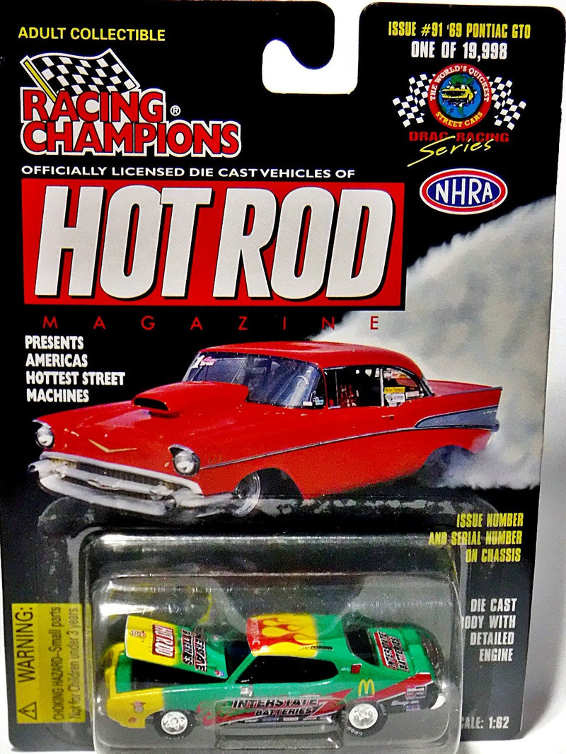 Racing Champions - Hot Rod - 1969 Pontiac GTO Judge