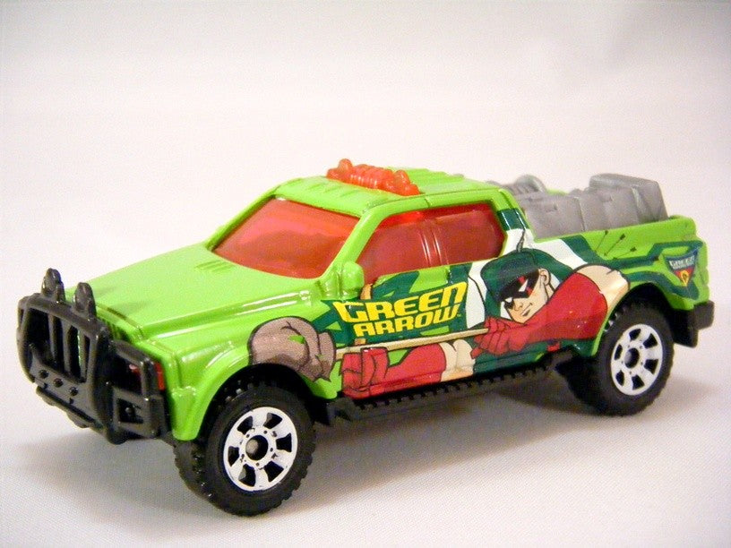 Matchbox Green Arrow 4x4 Pickup Truck - Batman