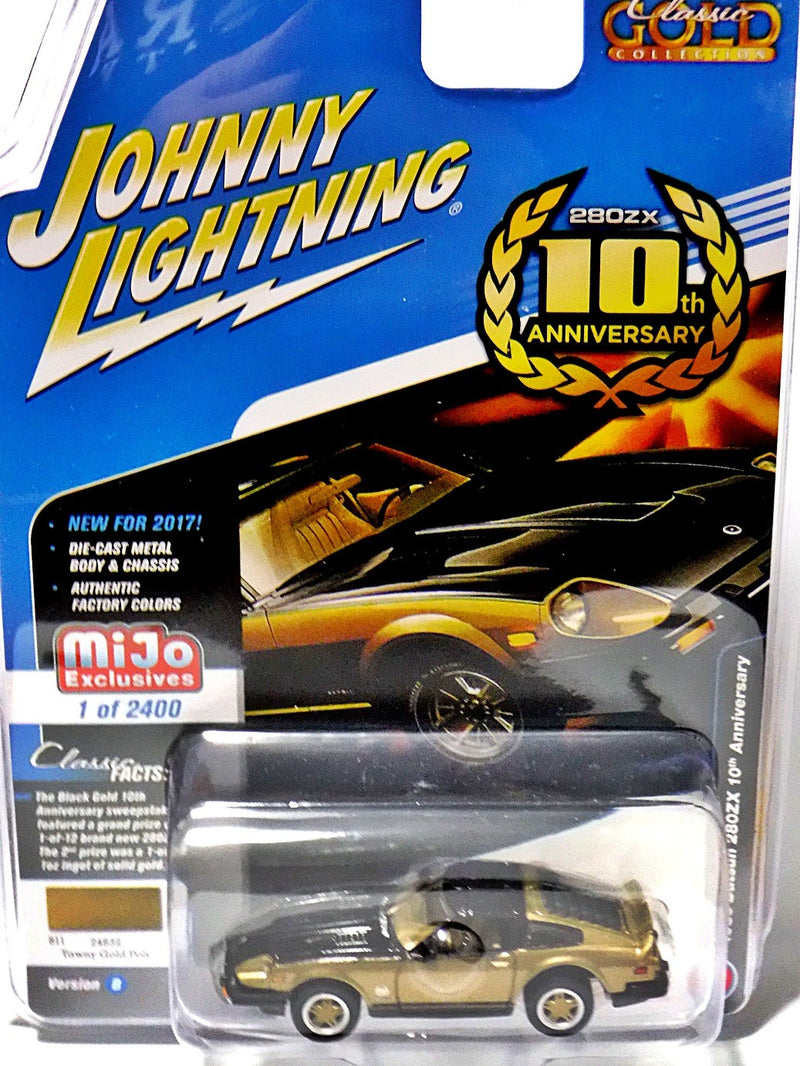 Johnny Lightning Promo - Classic Gold - Limited Edition Datsun 280ZX