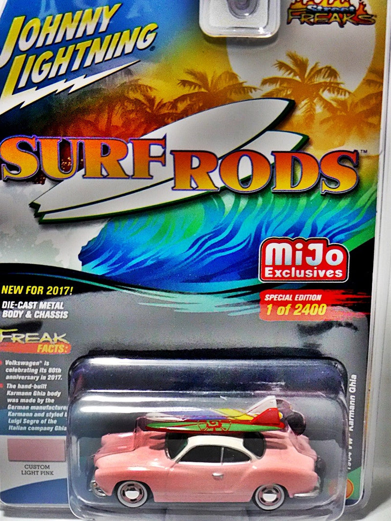 Johnny Lightning Promo -  Surf Rods  - Volkswagen Karmann Ghia