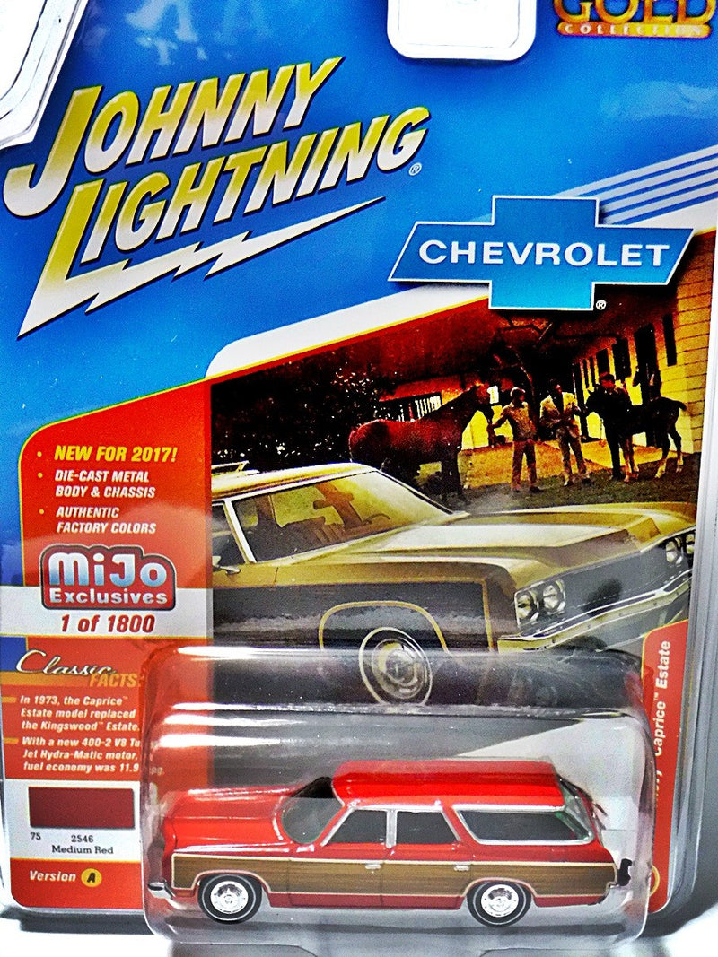 Johnny Lightning Promo - Classic Gold - Limited Edition 1973 Chevrolet Caprice Station Wagon