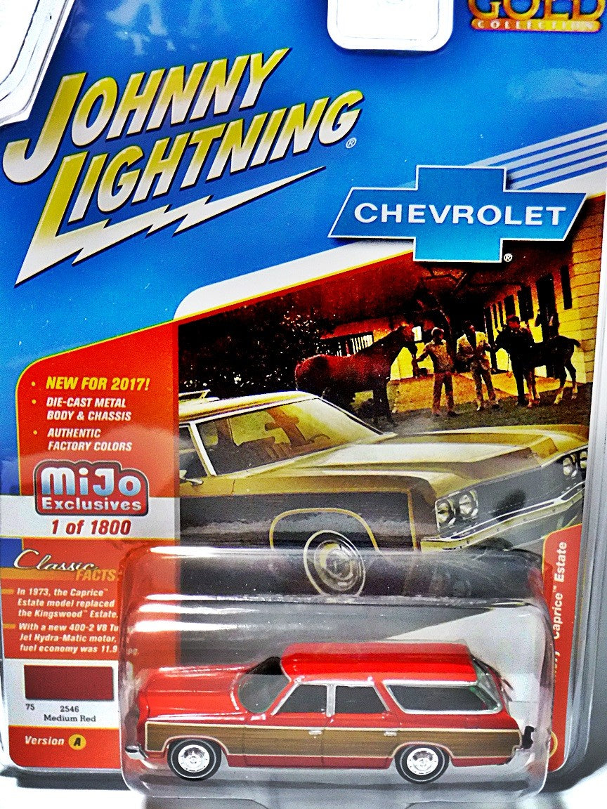 Johnny Lightning Promo - Classic Gold - Limited Edition 1973 Chevrolet Caprice Station Wagon
