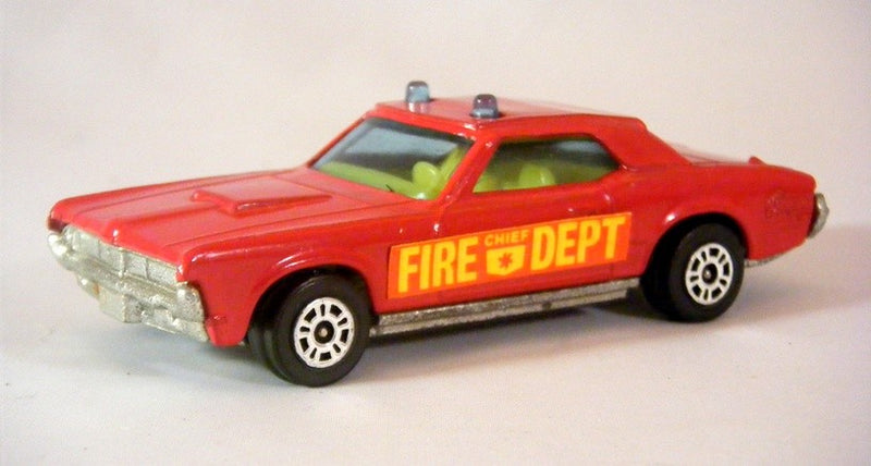 Corgi Juniors (E70-1) Mercury Cougar Fire Chief Car