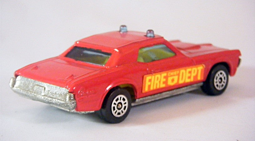 Corgi Juniors (E70-1) Mercury Cougar Fire Chief Car