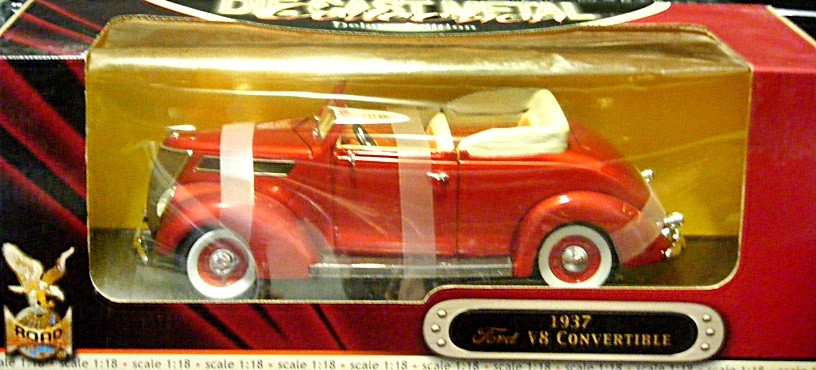 Road Signatures - 1937 Ford V8 Convertible