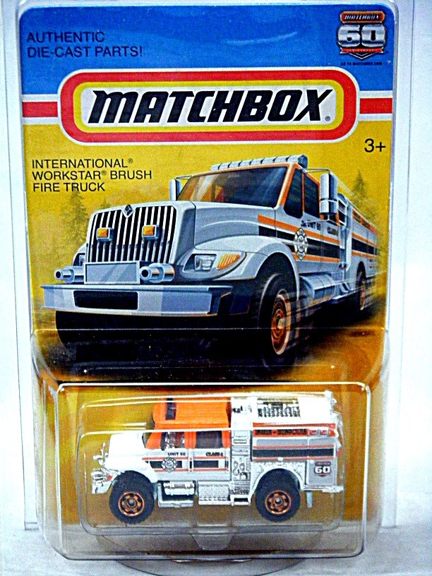 Matchbox 60th Anniversary Promo - International Workstar Brush Fire Truck 